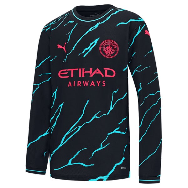 Thailand Trikot Manchester City Auswärts ML 2023-2024